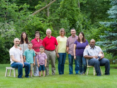 Brunswick Backyard Family Portraits